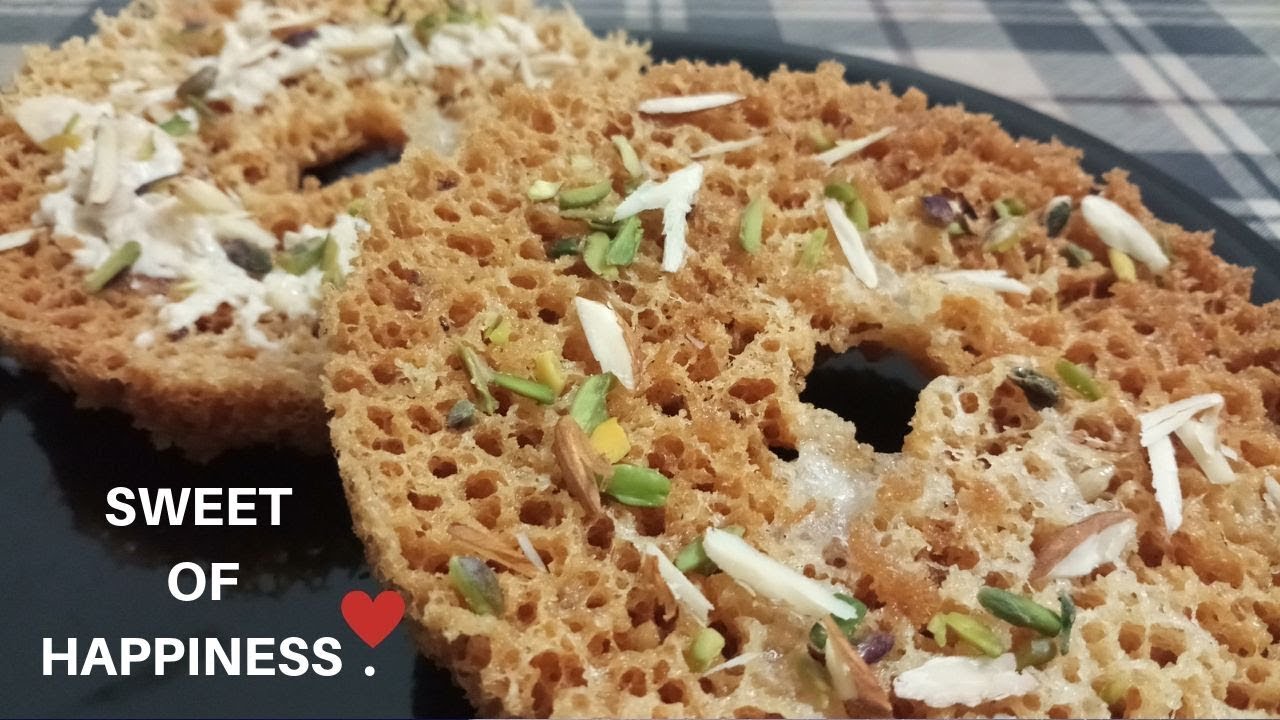 जालीदार घेवर प्रेशर कुकर में बनाने का सटीक और सरल तरीका Rabdi ghevar.Rajasthani Malai ghevar recipe