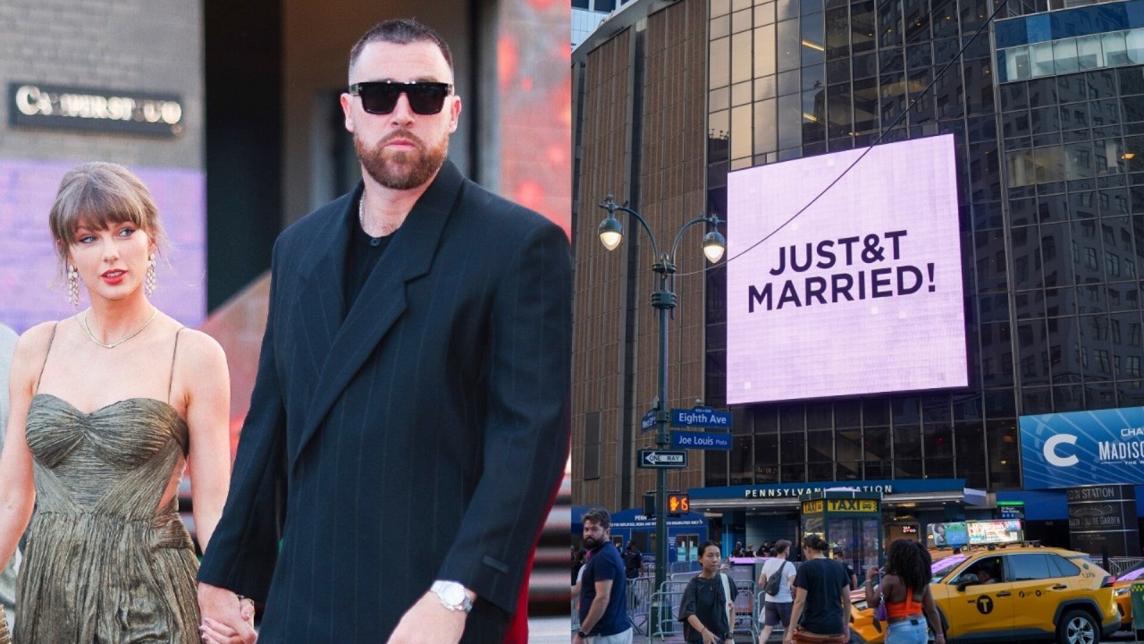 Taylor Swift and Travis Kelce officially married