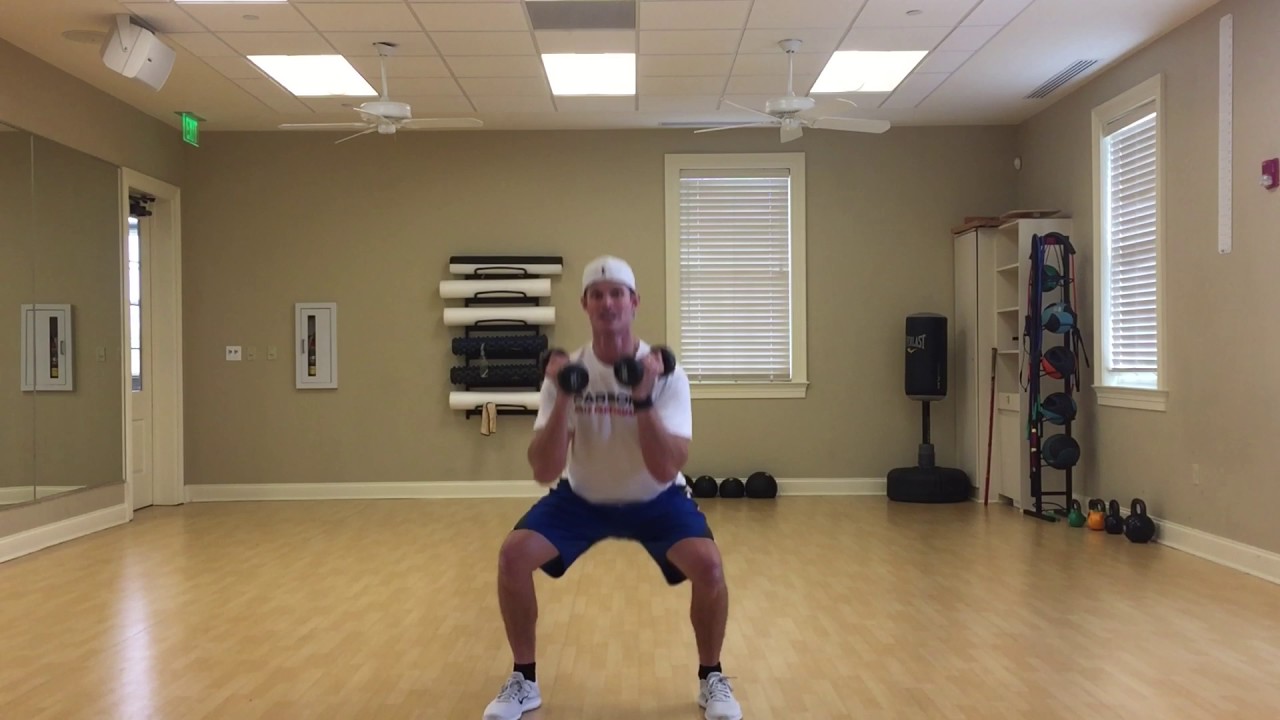 High intensity workout for golfers
