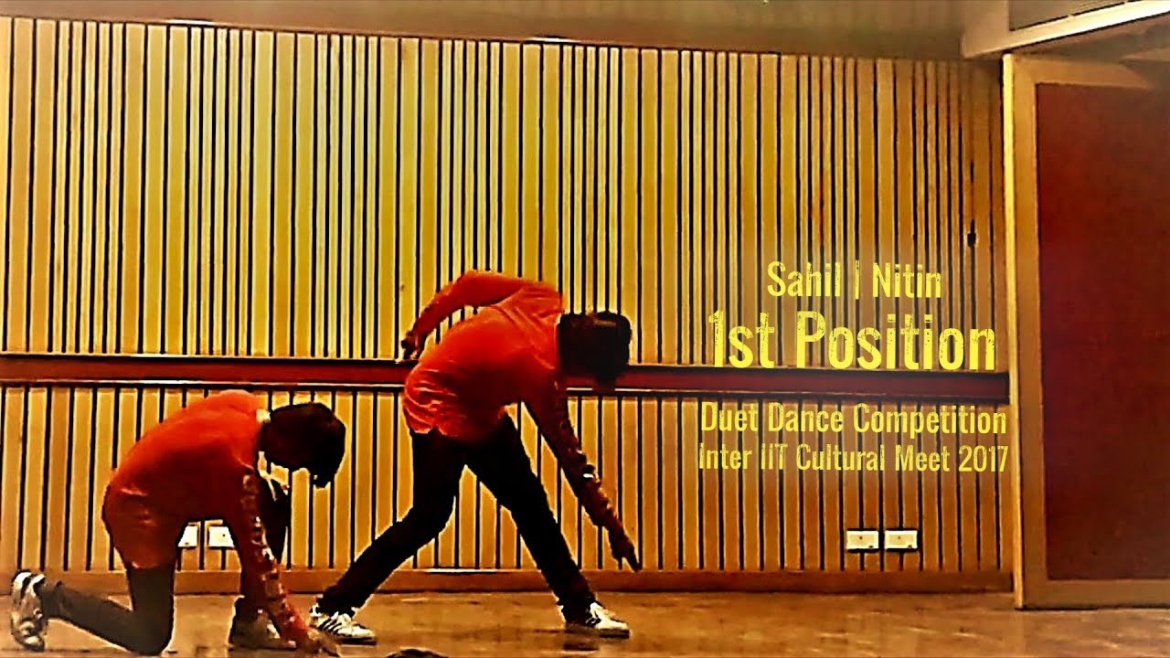 1st Position (IIT Bombay) | Duet Dance | Inter IIT Cultural Meet 2017 (@IIT Kanpur) | Sahil Nitin
