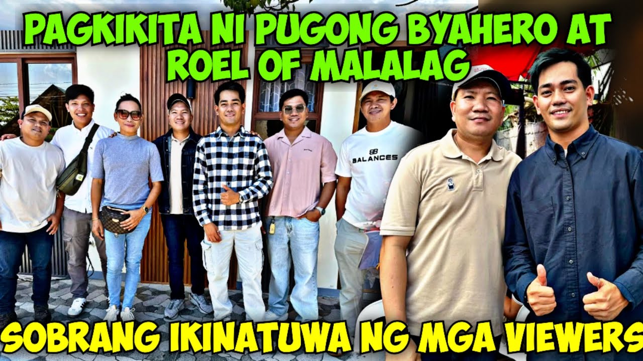 MULING PAGKIKITA NI PUGONG BYAHERO AT ROEL OF MALALAG SOBRANG IKINATUWA NG MGA VIEWERS