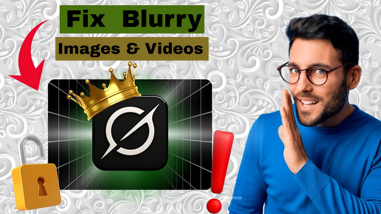 How to Fix Blurry Images Or Videos in Grok AI, in 15 Seconds🫢