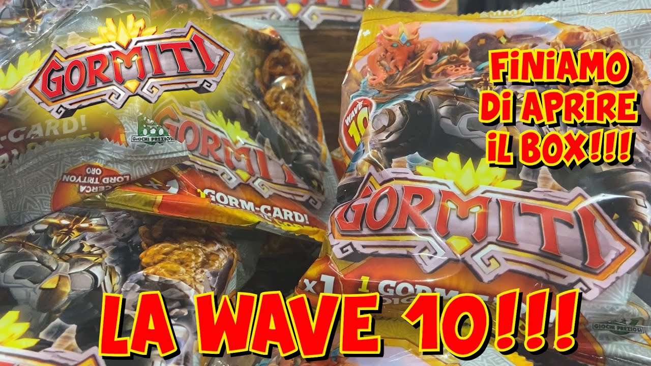 GORMITI ALFA WAVE 10 - FINIAMO il BOX e VI REGALO i CODICI! 🤩 Giochi Preziosi | Speciale Edicola