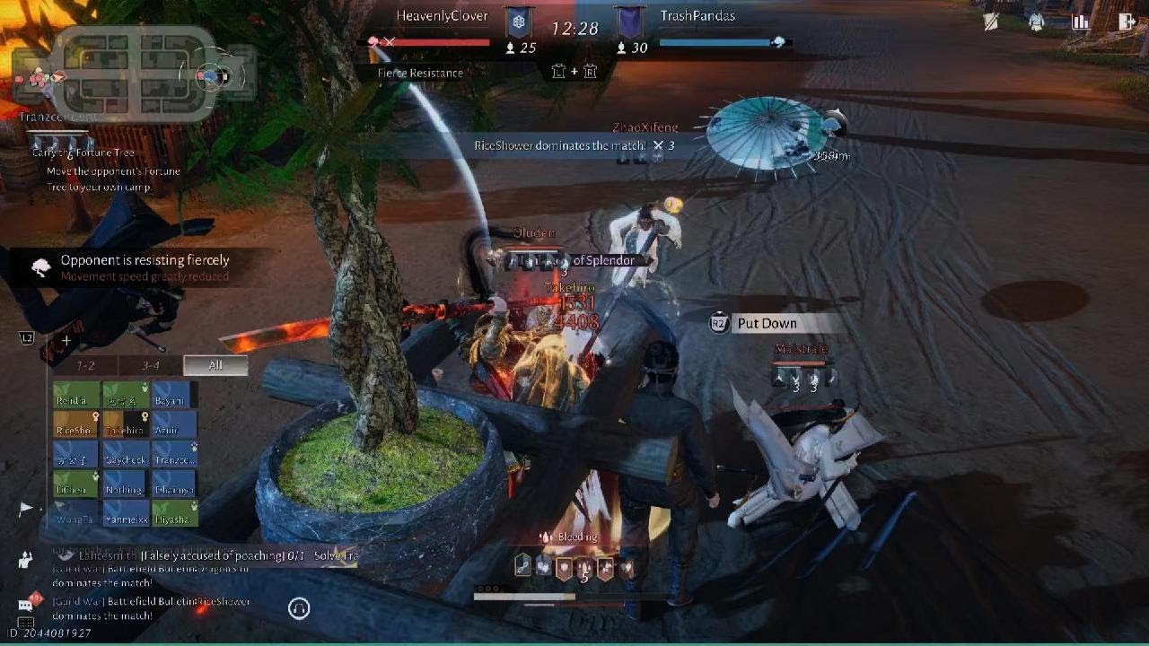 Where Winds Meet: Carry tree Win