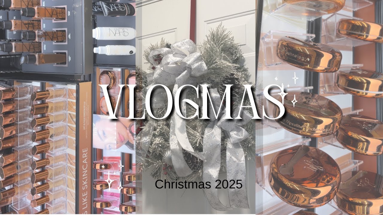 Vlogmas 2025! | Sephora run + chit chat! 