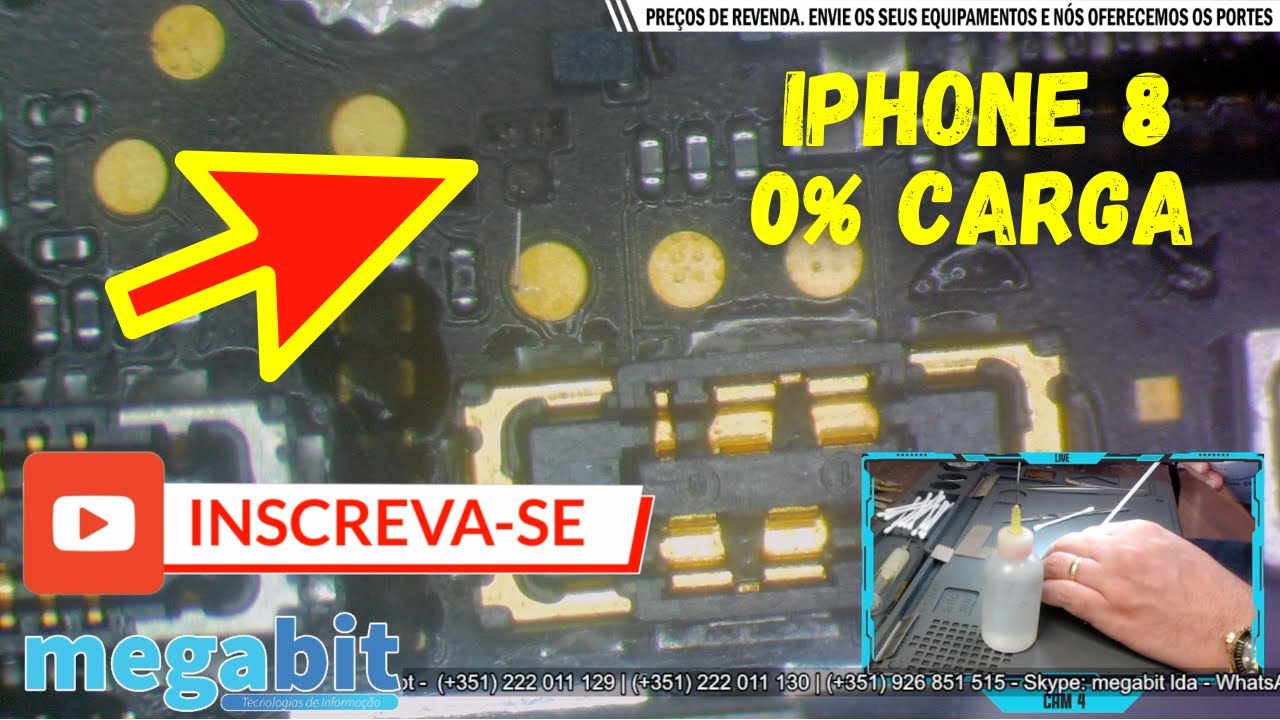 IPHONE 8 (0% CARGA)
