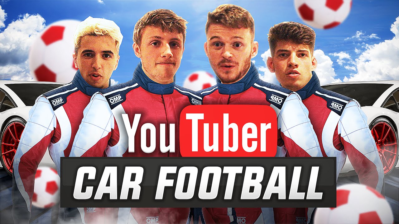 YOUTUBERS CAR FOOTBALL!!!