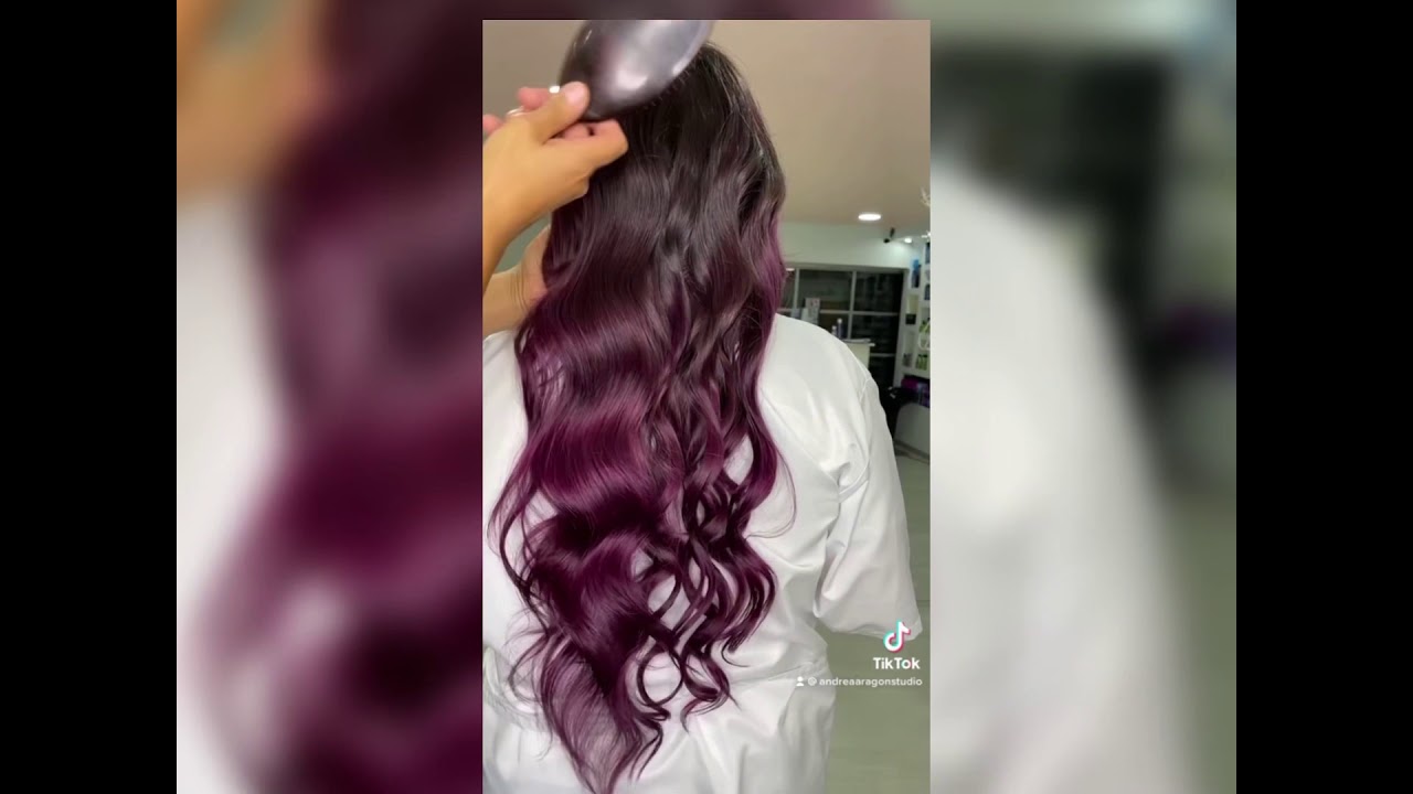 Balayage violeta
