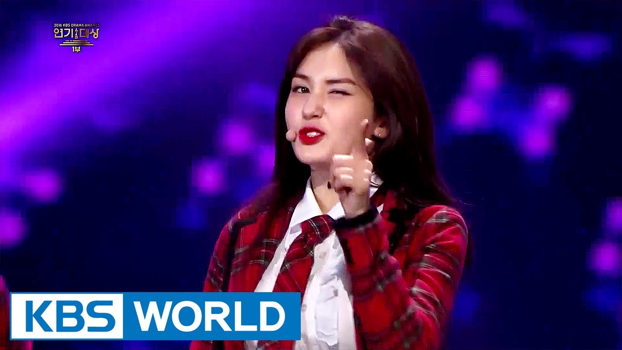 I.O.I - Whatta Man / Pick Me [2016 KBS Drama Awards/2017.01.03]
