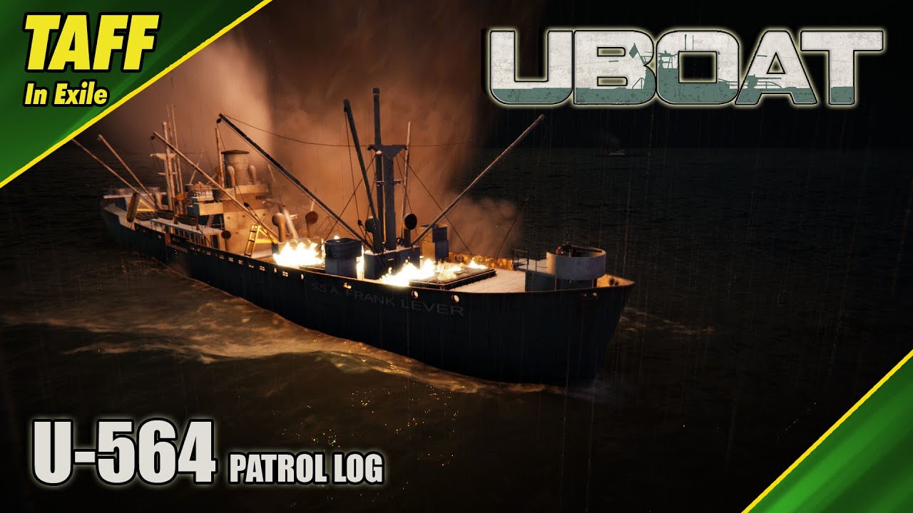 UBOAT | Modded Career | U-564 Patrol Log #7 | Hampered by Bad Weather!