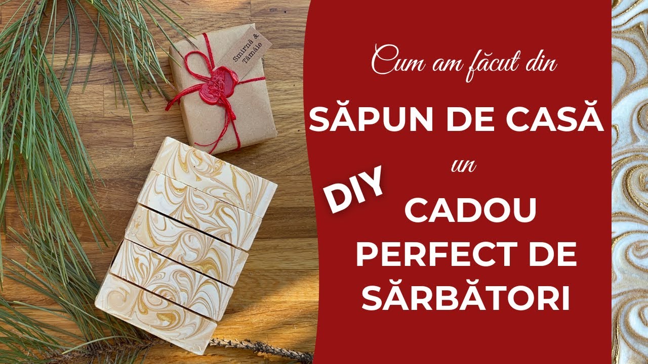 Săpunul de casă poate fi cadoul perfect de Sărbători | Soap Making at Home: The Perfect Holiday Gift