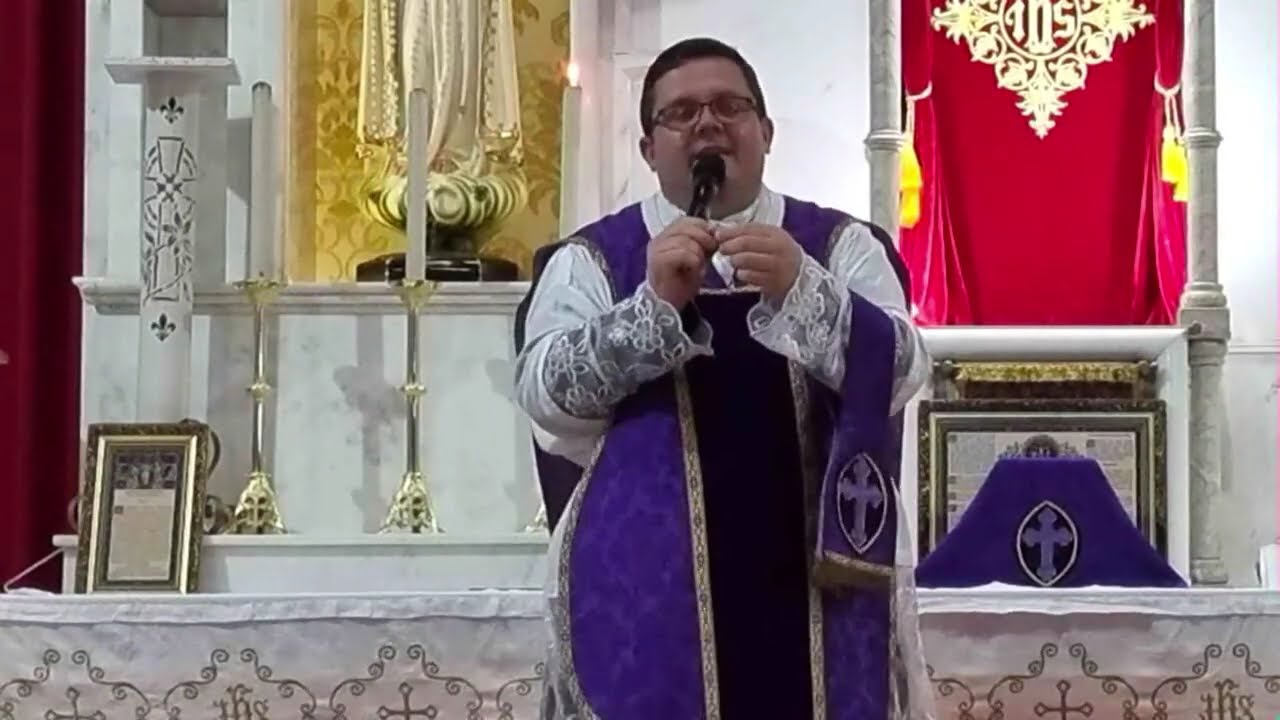 Homilia † Sexta-feira da 3ª semana da Quaresma, 24 Horas para o Senhor, 19h – 13/03/2026