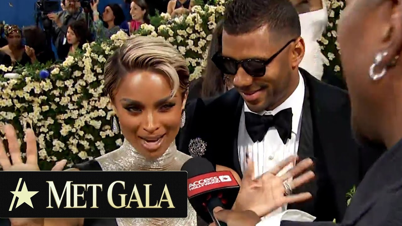 Ciara & Russell Wilson SWOON Over Each Other's 'Sexy' 2025 Met Gala Looks