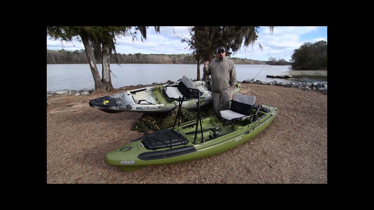 Jackson Kayak Big Tuna and Big Rig Comparison