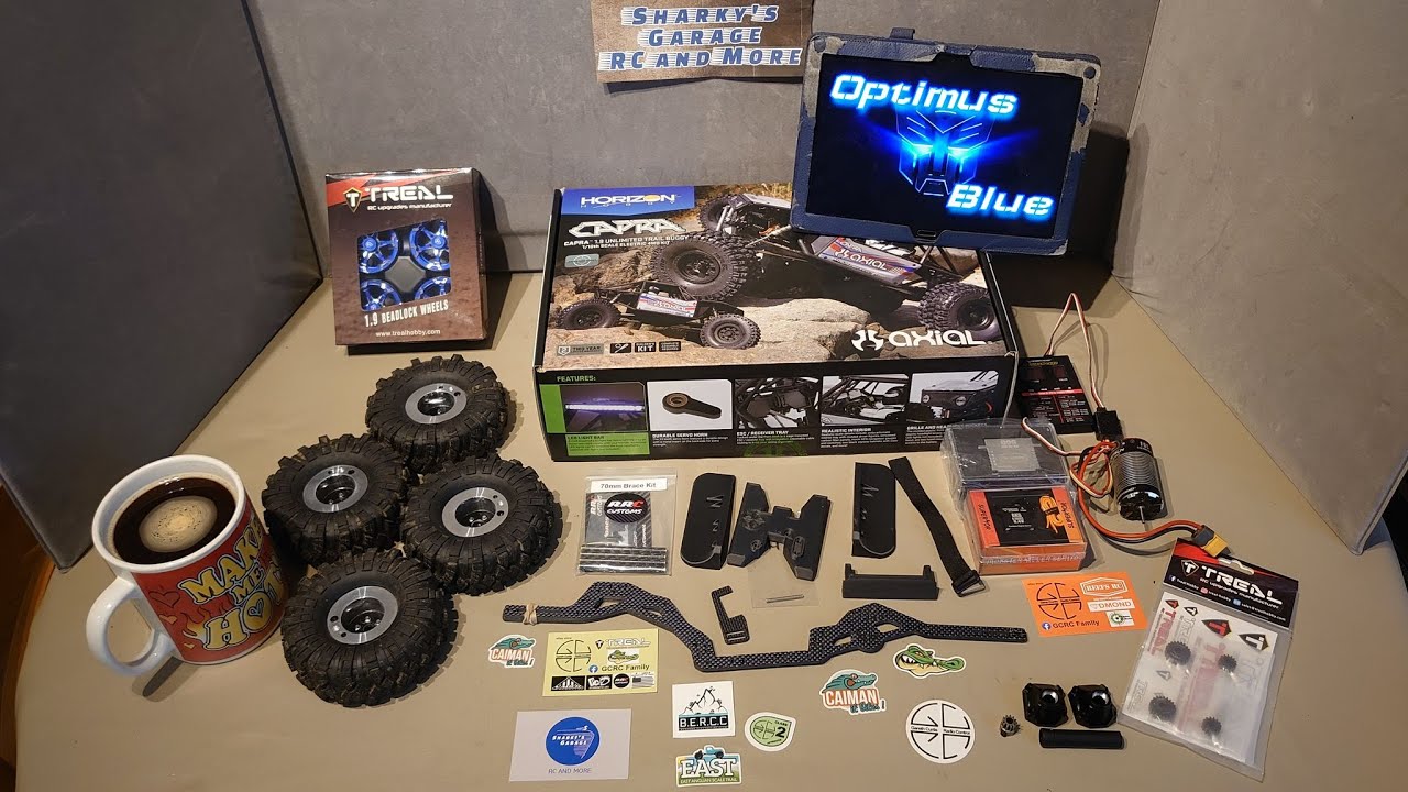 Optimus Blue Ep1 Project Overview (Ultimate Class 2 1/10th Crawler Build)