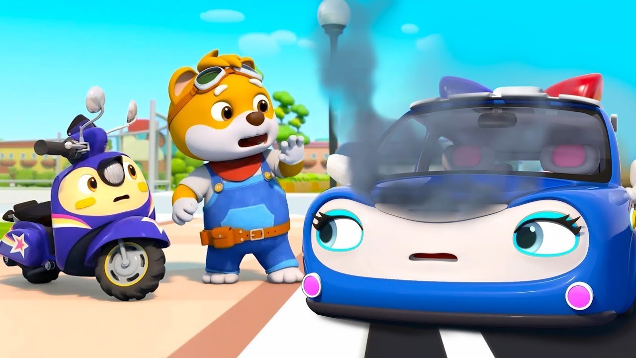 厲害的汽修師柴克 | 交通工具兒歌童謠 | 汽車卡通動畫 | 寶寶巴士 | 奇奇 | Learn Chinese | BabyBus