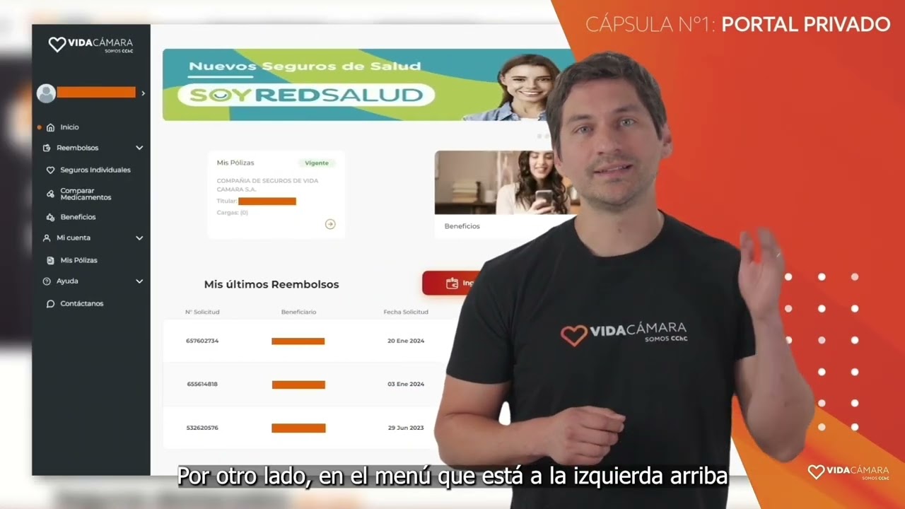 Cápsula N°1: Portal Privado asegurados colectivos e individuales
