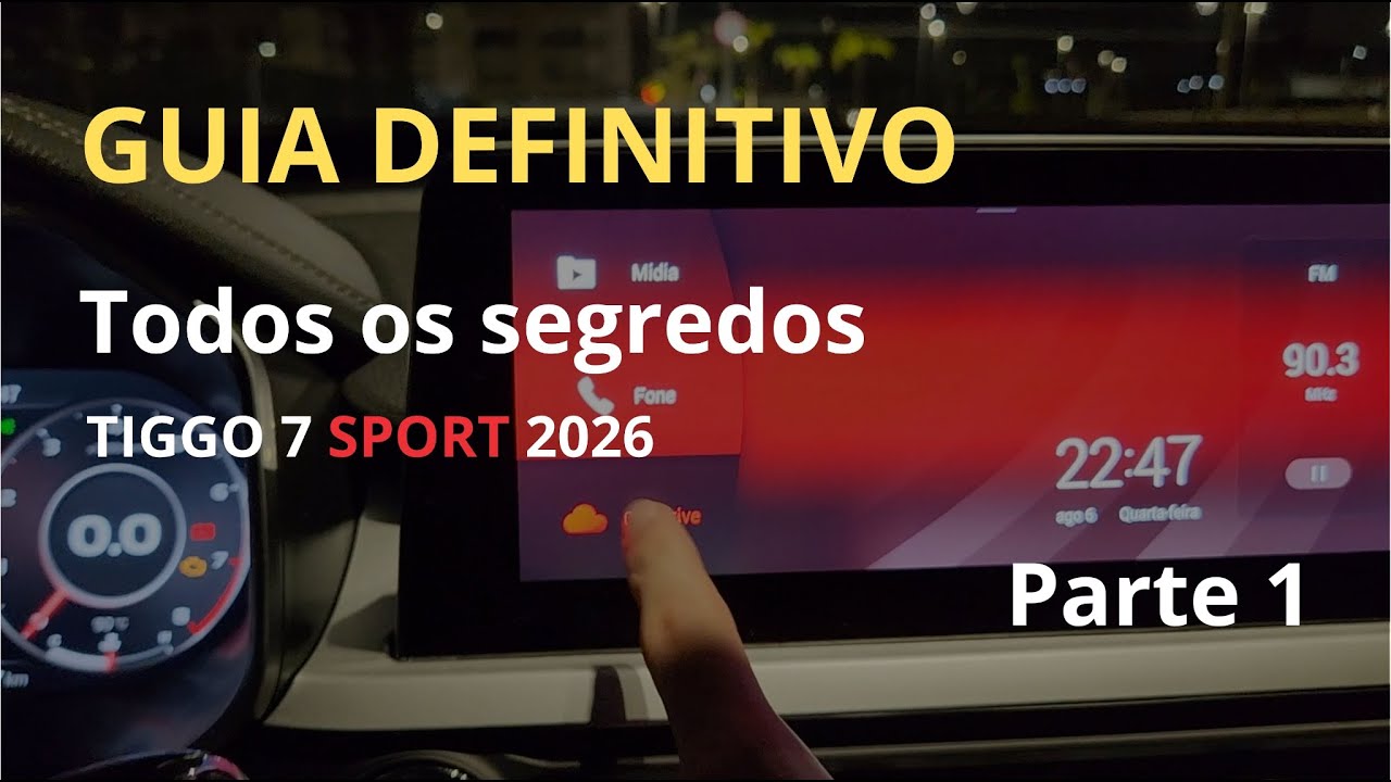 Tiggo 7 Sport 2026: O Guia DEFINITIVO de TODOS os recursos, funções, configurações e segredos Part1