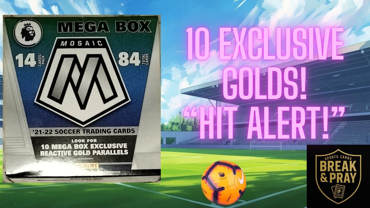 Mega Box Mosaic Soccer Cards | What's Inside?  #ReactiveGold