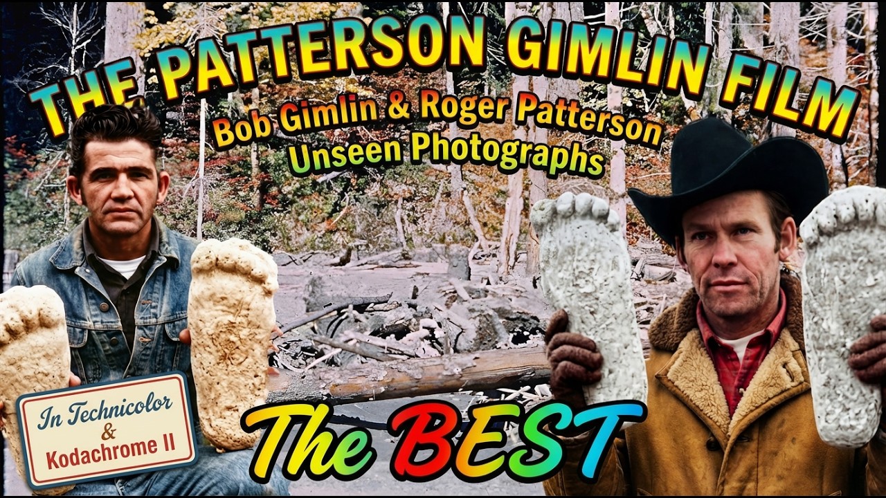 The Patterson Film Roger Patterson and Bob Gimlin never before seen Photographs Brand New