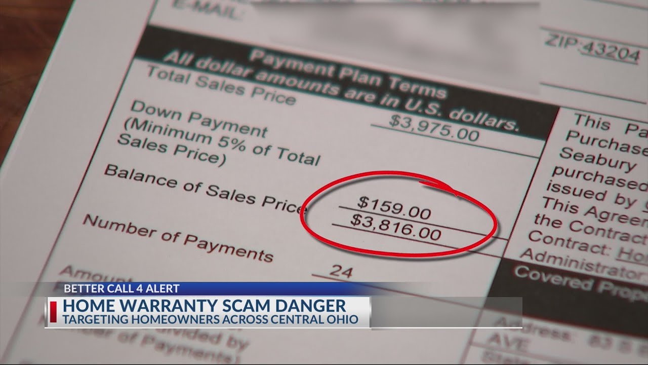 How to spot a home warranty scam