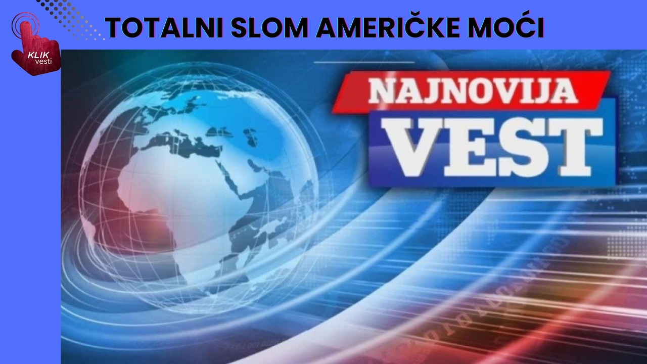 *TOTALNI SLOM AMERIČKE MOĆI*