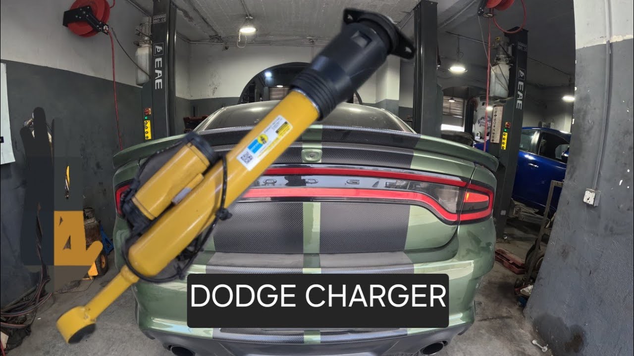 rear shock strut replacement ... dodge charger challenger SRT SRT8 SXT R/T 2012-2023 (torque specs)