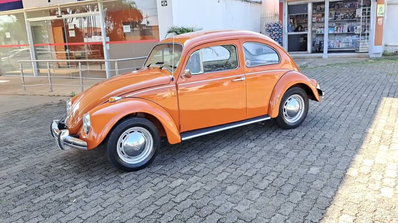 Vw Fusca 1300 1973 Ocre Marajó #reloyautomoveis #vwfusca #vw #fuscas