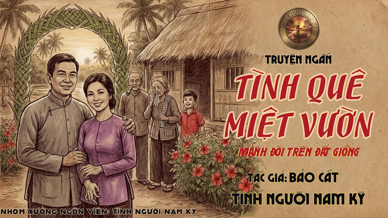Truyện Nam Kỳ Xưa | TÌNH QUÊ MIỆT VƯỜN! | Nghe Chuyện Xưa Cho Dễ Ngủ