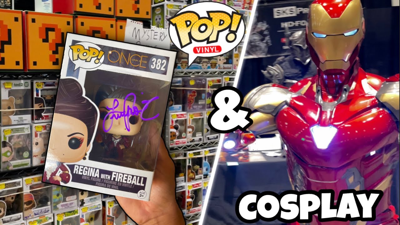 CAZANDO FUNKO POP EN UNA COMIC CON!