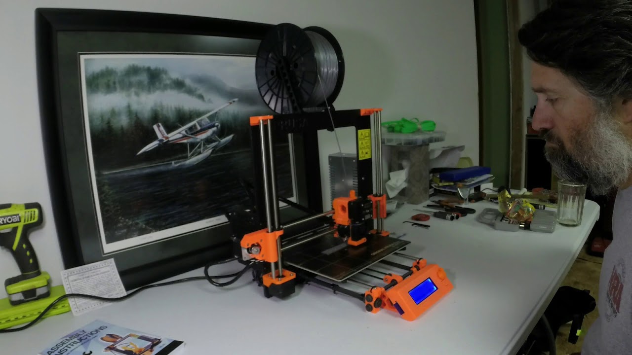 Original Prusa i3 MK2S time lapse build & first prints