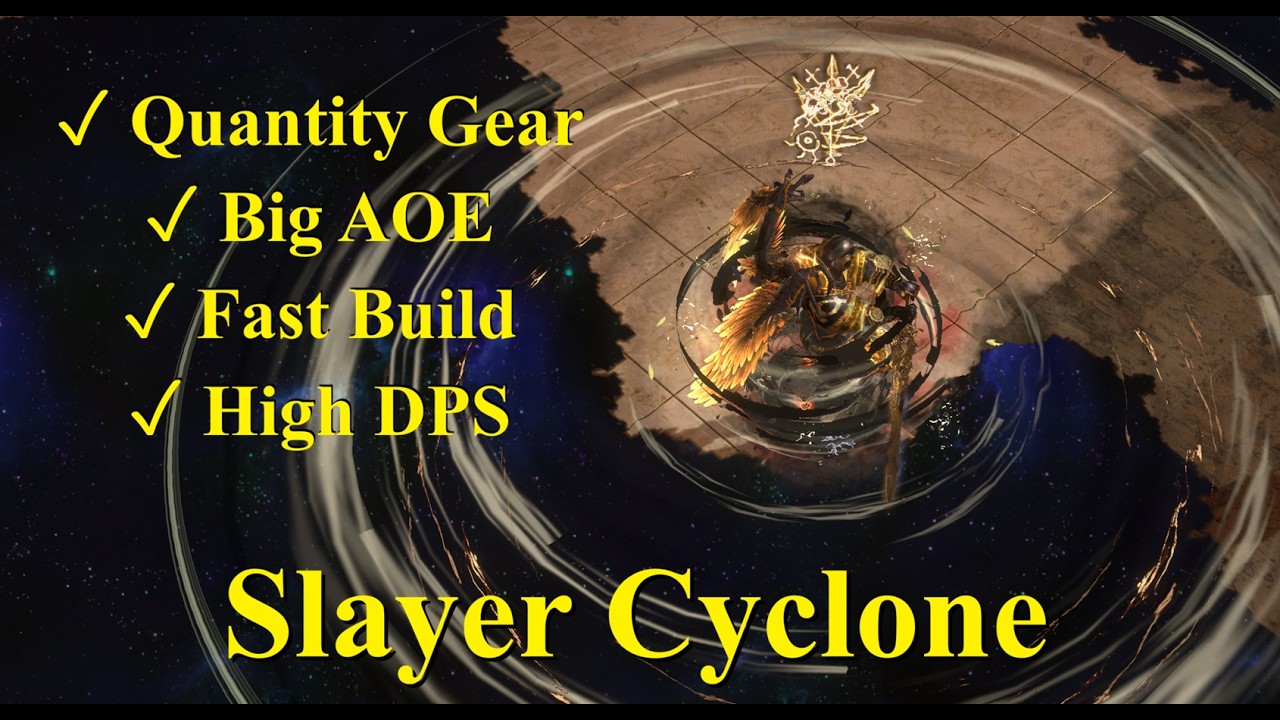 [3.29] Slayer Cyclone - 300%+ MS, 5.3m AOE, & 117% Quant (Legacy)