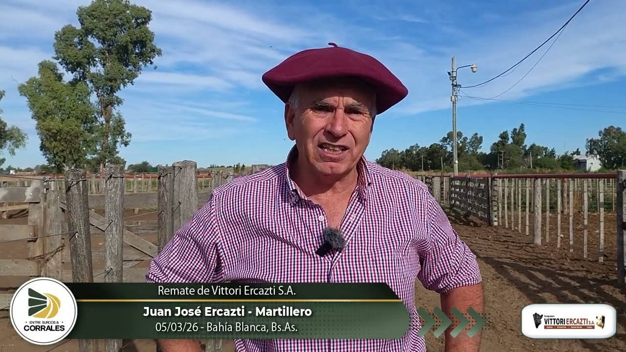 05-03-26 - Juan José Ercazti - Martillero - Remate de Vittori Ercazti S.A.  en Bahía Blanca, Bs.As.