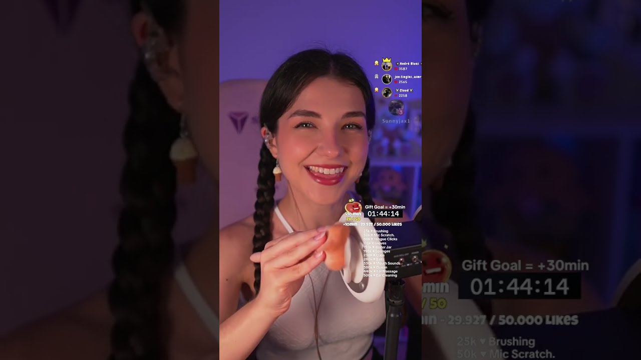 More than 3h ASMR with my 3dio mic - Full TikTok Lives #143 | Lonixy Lives