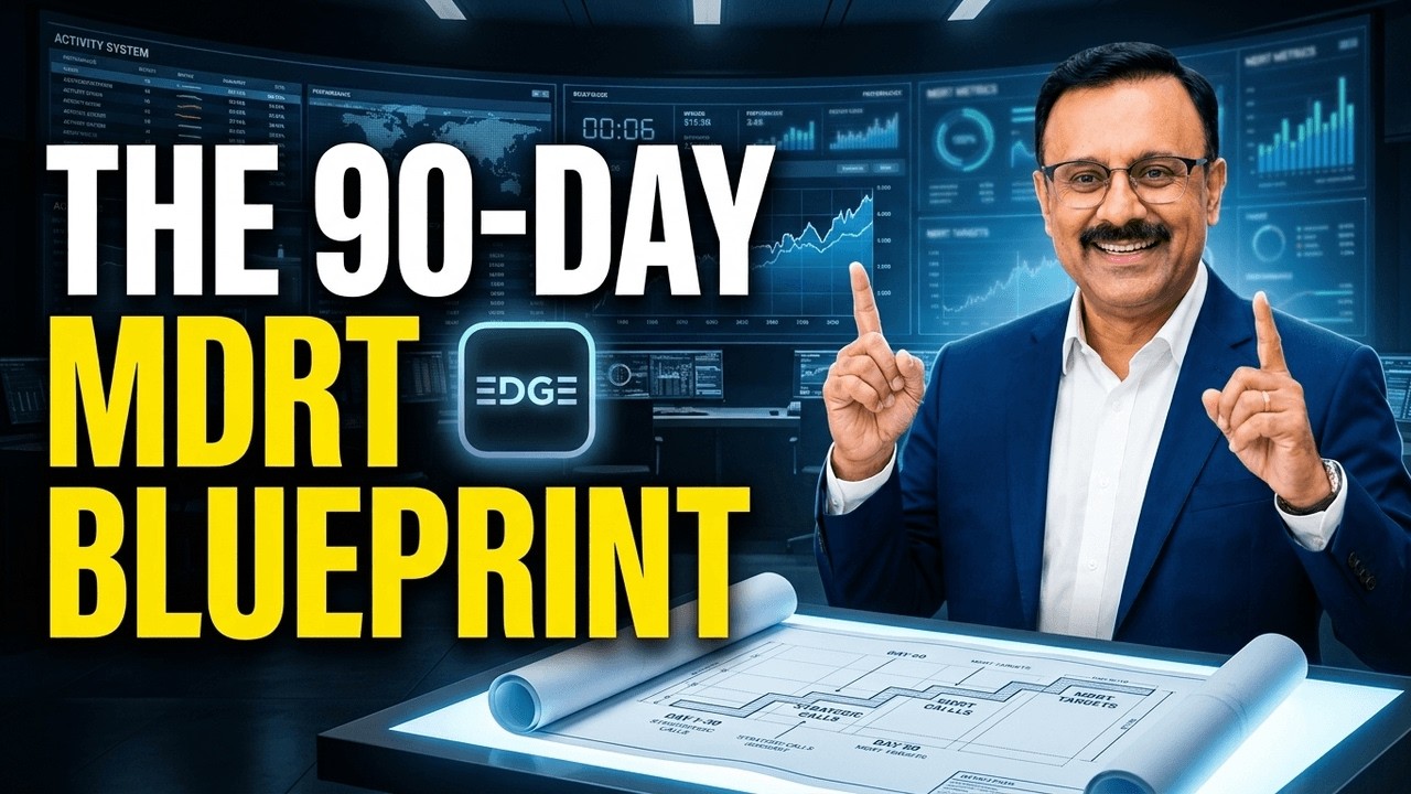 The 90-Day MDRT Blueprint | MDRT for Financial Advisors|&nbsp;Raghu&nbsp;V&nbsp;Reddy