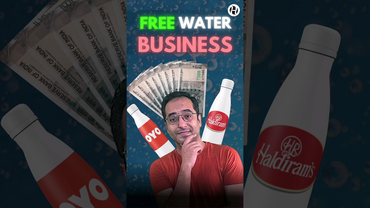 Free Water Bottle Advertisement Business | By Business Heroes | #ytshorts
