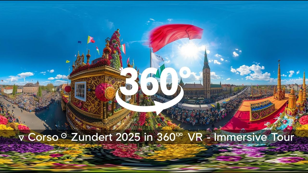 🌸 Corso Zundert 2025 in 360&deg; VR | World&rsquo;s Largest Flower Parade (Immersive Tour)