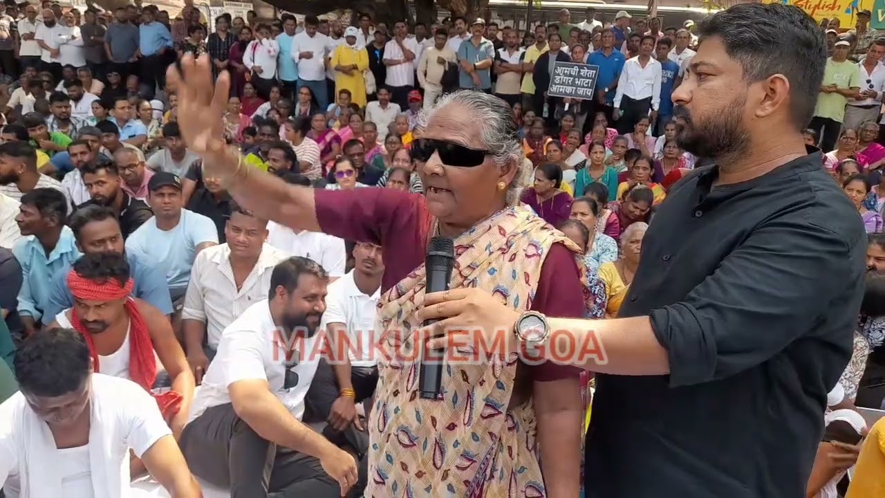 Utpon korun ami pot bhartalim, tumi nashadi keli, atam kitem khatlim, ask senior citizen of Siridao.