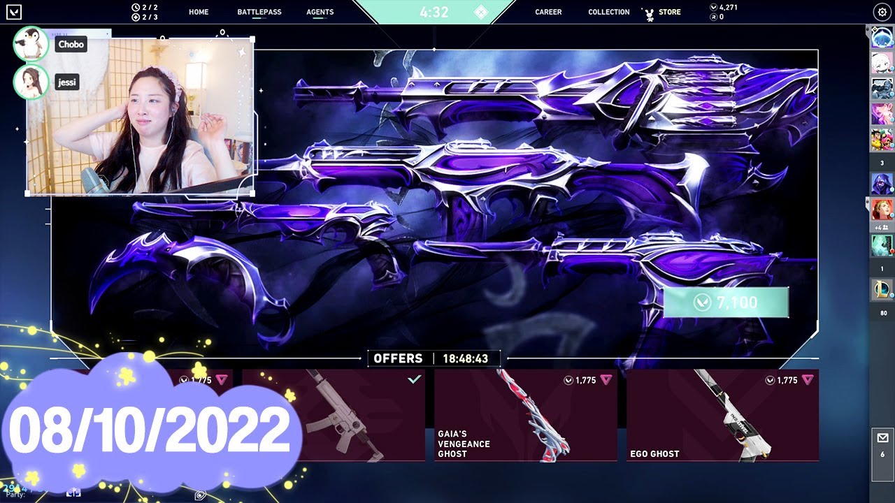 [08/10/2022] crab game craziness + more valo!