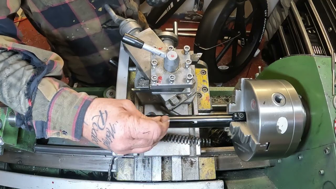 Weihrauch HW45 Piston assembly remove & refit using a lathe