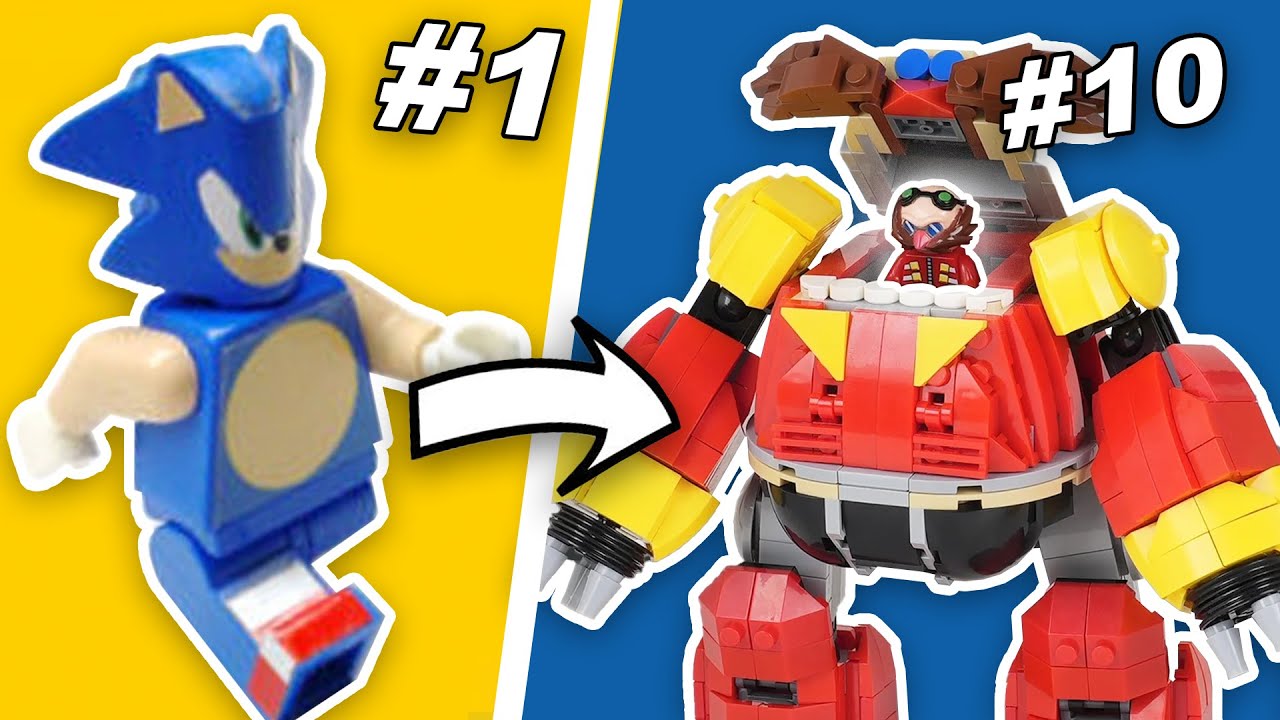 I tried FAKE LEGO SONIC...