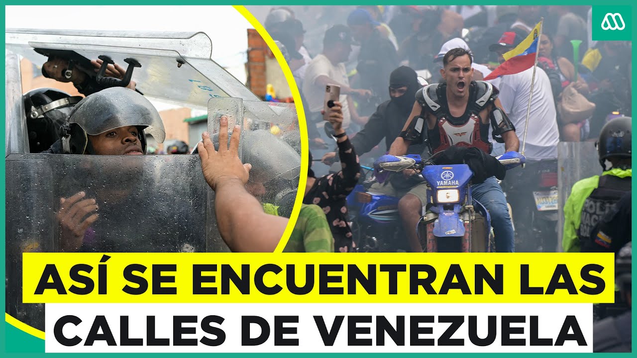 Así se viven las protestas en Venezuela desde las calles de Caracas