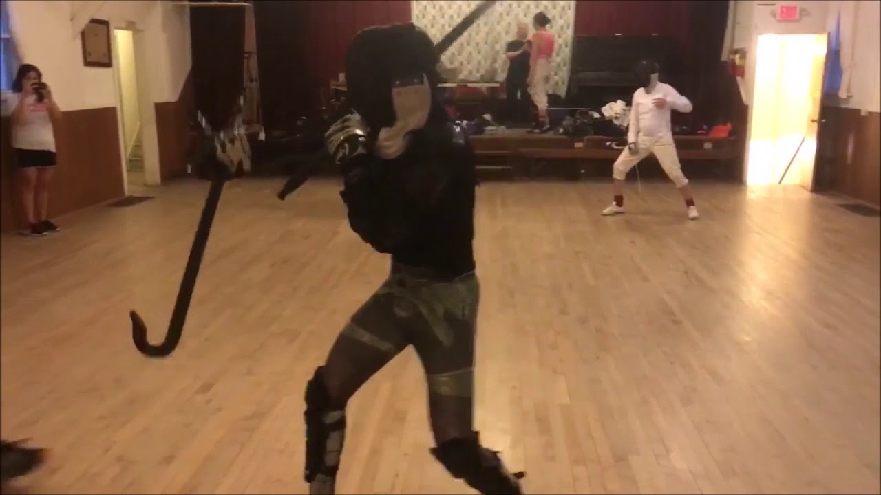 Chinese Hook Swords vs German Longsword 2
