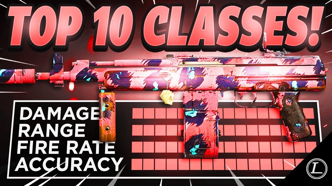 WARZONE PACIFIC TOP 10 LOADOUTS For REBIRTH / CALDERA! (  Best Warzone Class Setups & Guns )