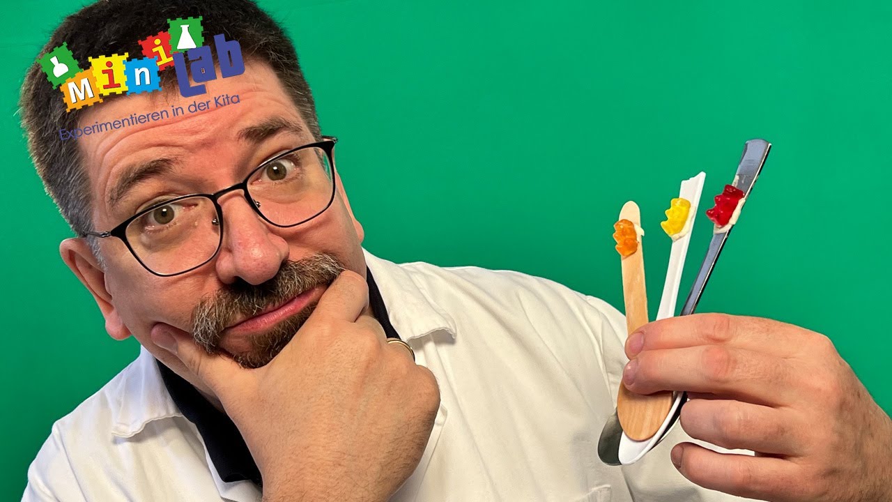 Rutschende Gummibärchen | MiniLab | Experimente für Kinder