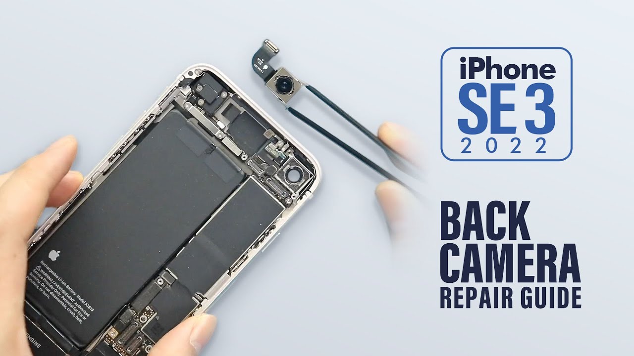 Замена задней камеры iPhone SE 3 2022