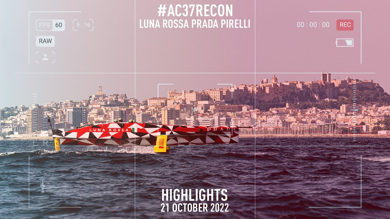 Luna Rossa Prada Pirelli Prototype Day 1 Summary
