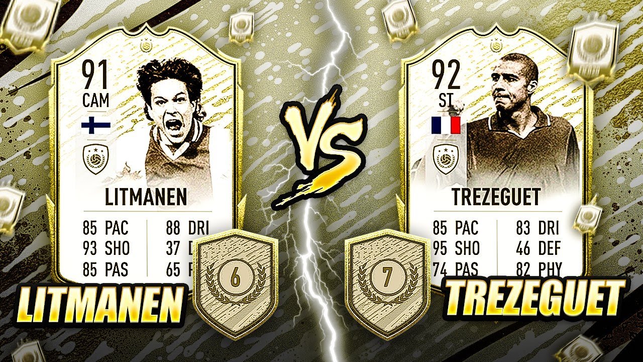 LITMANEN VS TREZEGUET who is ACTUALLY better? (Icon Swaps 3 Review)