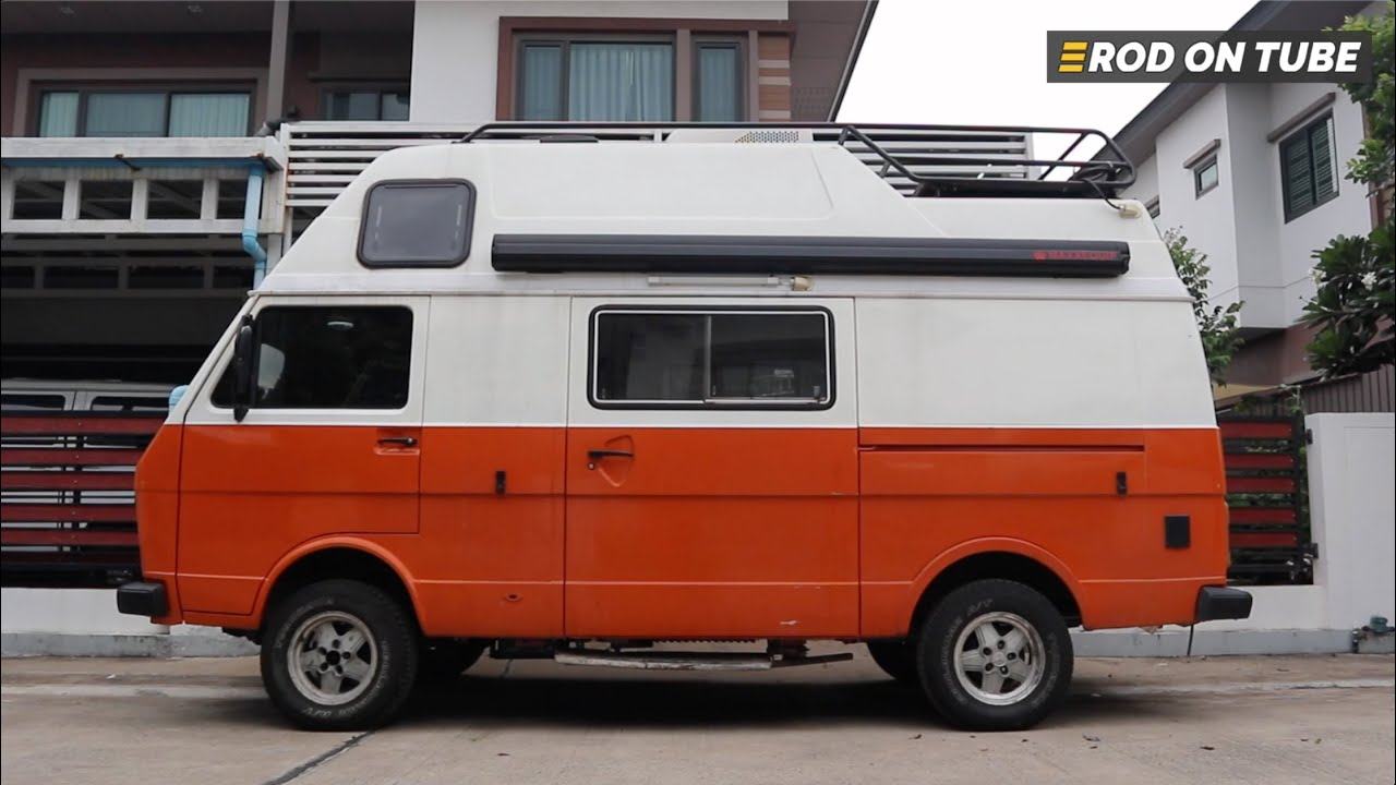 รุ่นนี้เห็นกี่ทีก็ชอบ Volkswagen LT28 Westfalia Camper - Rod On Tube