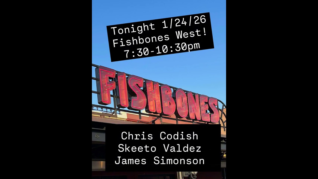 Chris Codish Trio (The Brothers Groove) &mdash; Live at Fishbones West | Full Set